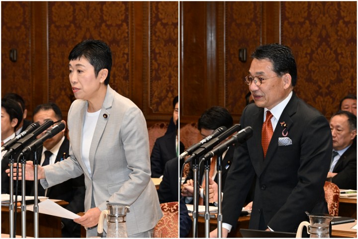 参院予算委員会 締めくくり質疑 辻元清美 熊谷裕人
