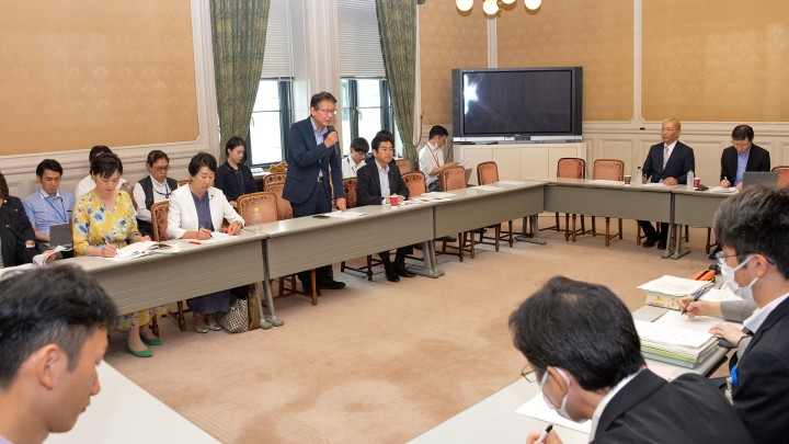 長妻昭 国対ヒアリング