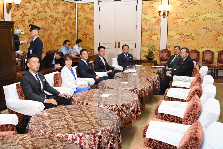 野田佳彦 党首会談