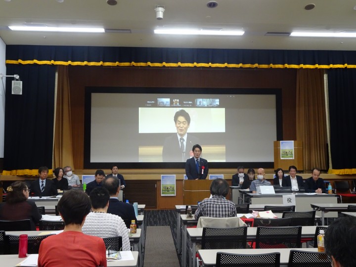2026年5月18日、小西洋之参院議員が「一般社団法人日本難病・疾病団体協議会 第22回総会」に出席し、あいさつ