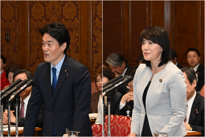 20260406【参院予算委】小西議員、三上議員