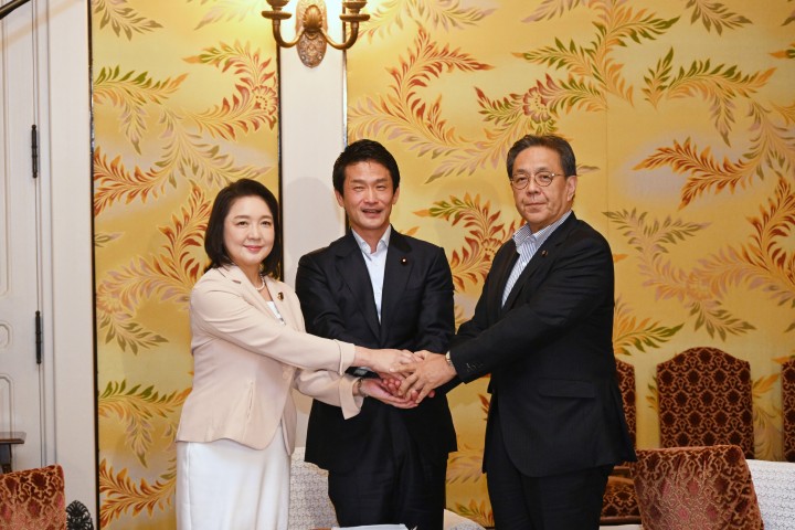 202608313党党首会談に臨む水岡俊一代表