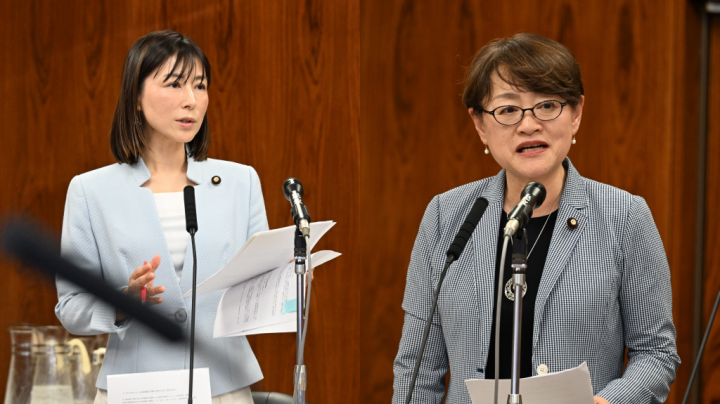 20260526参院内閣委員会で塩村議員、小島議員が質問