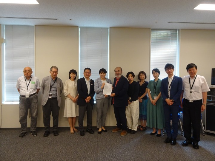 20260727日本私立学校教職員組合(日私教)より私学助成などに関する要請を受けました