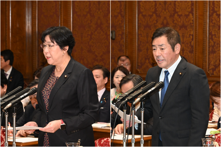 20260407参院予算委員会 田名部匡代、勝部賢志