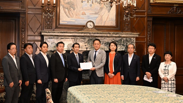 2026年7月2日 国会運営の正常化に関する申し入れ