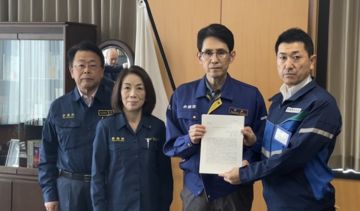 2026年8月7日 熊本地震3党合同対策本部が緊急申し入れをとりまとめ、大臣に手交