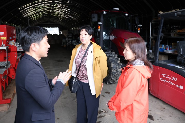 農林水産キャラバン 田名部匡代 徳永エリ