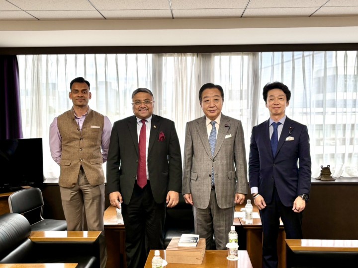 野田佳彦 源馬謙太郎 駐日インド大使