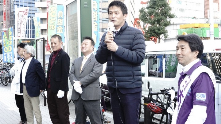 名古屋市長選 小川淳也