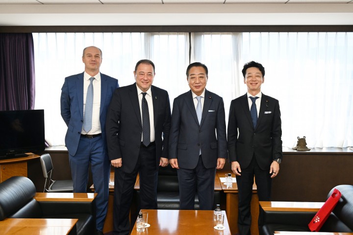 野田佳彦 源馬謙太郎 コルスンスキー駐日ウクライナ大使