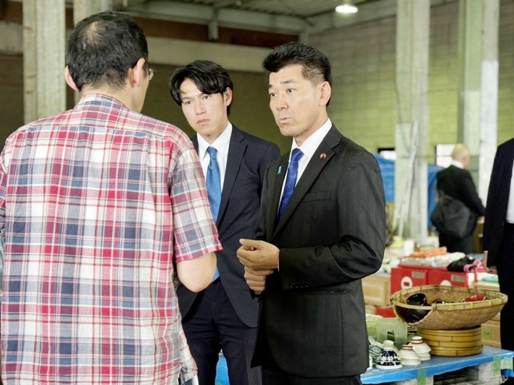 泉健太 荒井淳志 被災地