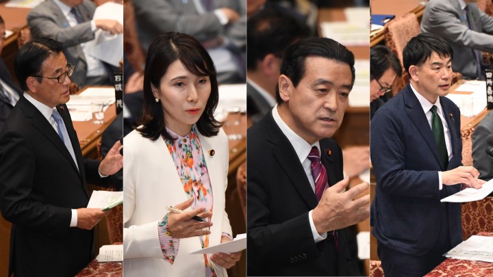 岡田克也 石川香織 江田憲司 大西健介 衆院予算委員会
