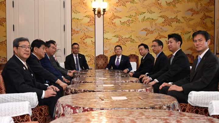 笠浩史 後藤祐一 国会対策委員長会談