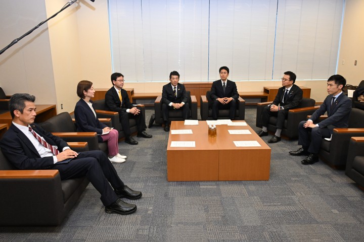野党政策責任者会議 重徳和彦 城井崇