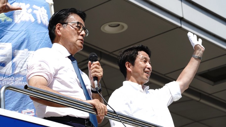 岡田克也 米山隆一