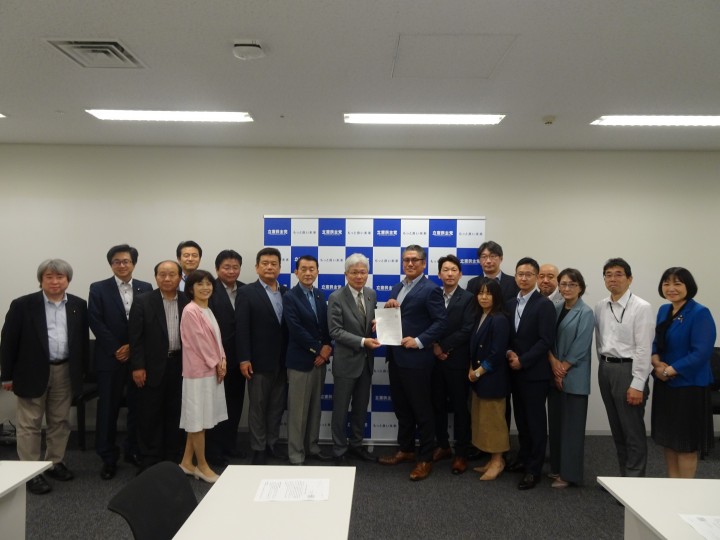 自治労 逢坂誠二 野田国義 森山浩行 吉川元 打越さく良 福田昭夫 道下大樹 神谷裕