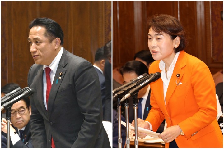 川田龍平 高木真理 参院予算委員会
