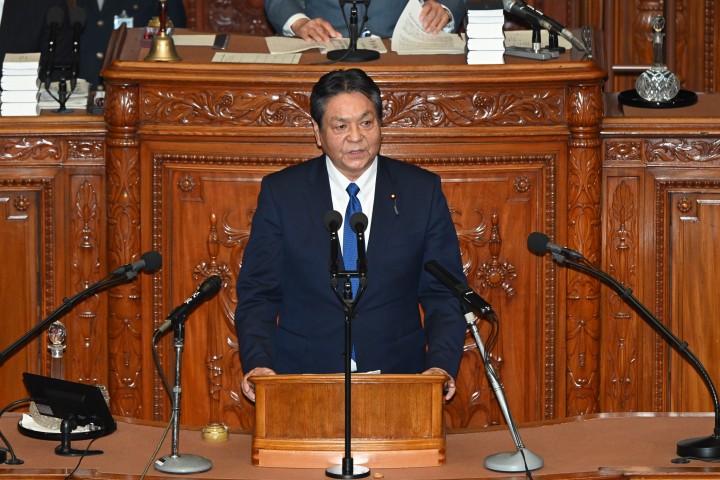 湯原俊二 衆院本会議