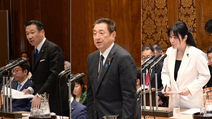 福山哲郎 古賀之士 宮口治子 参院予算委員会