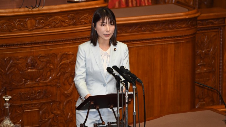 塩村あやか 日本版DBS法案 参院本会議