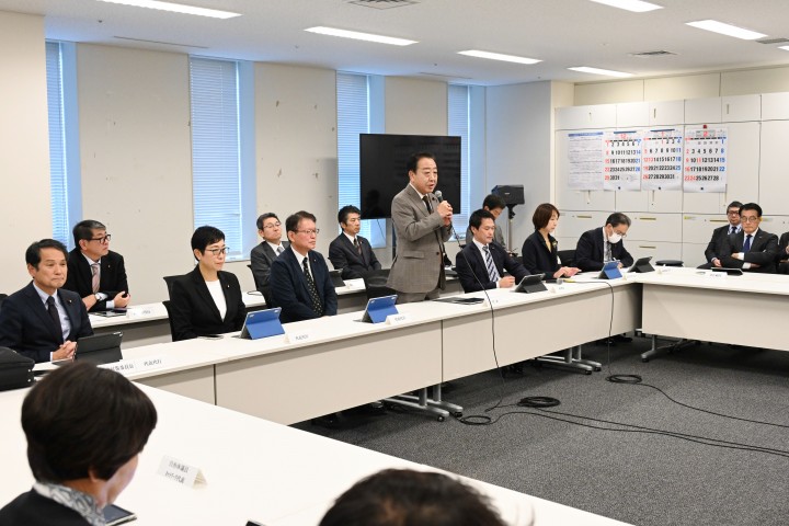 第115回常任幹事会 野田佳彦