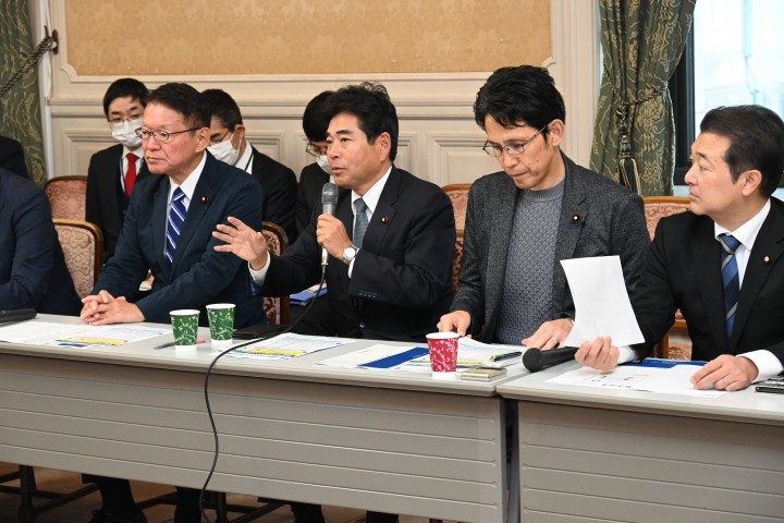 「年収の壁」国対ヒアリング 山井和則