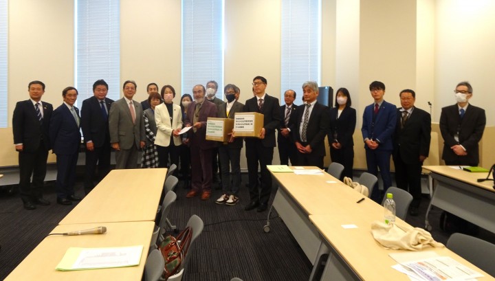 日本私立学校教職員組合 私学助成に関する要請