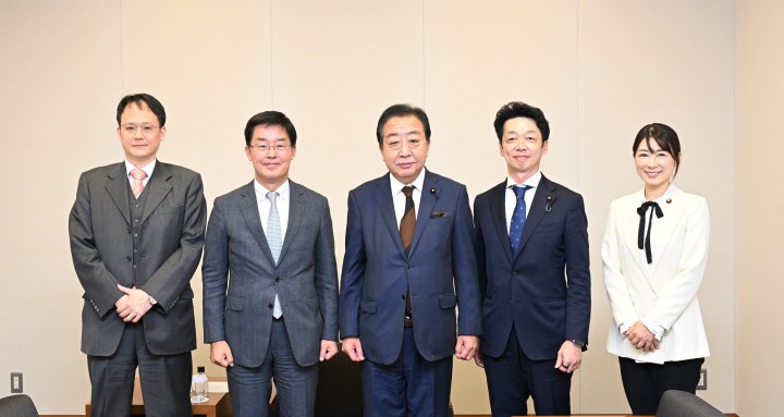 野田佳彦 源馬謙太郎 塩村あやか 朴喆煕駐日韓国大使