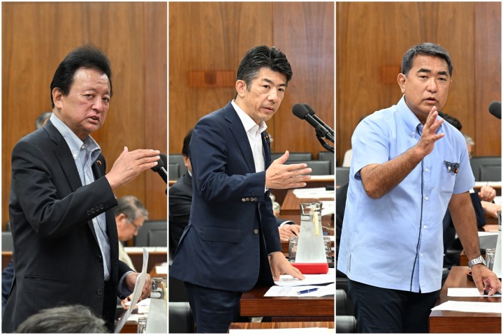 渡辺周 重徳和彦 屋良朝博 衆院安全保障委員会