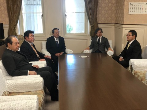 与野党国対委員長会談 安住淳