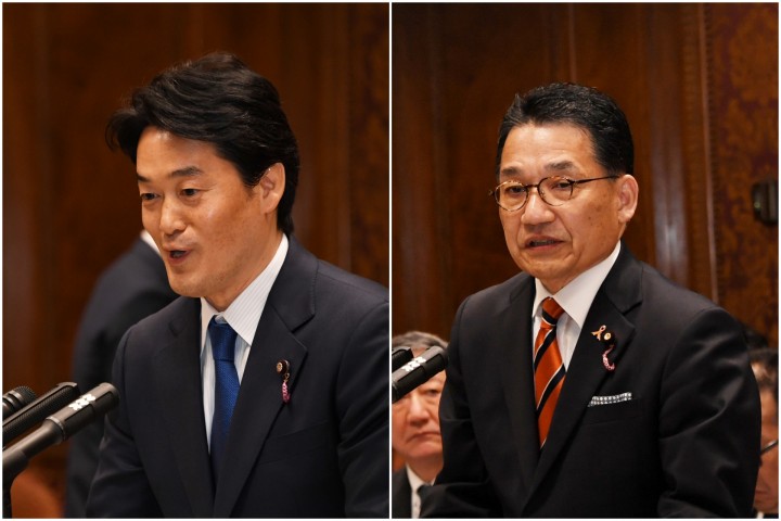 参院予算委員会 小西洋之 熊谷裕人