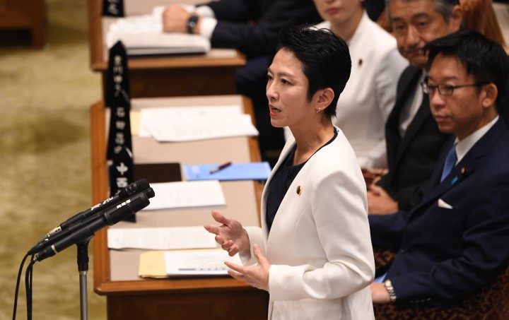 参院予算委員会 蓮舫