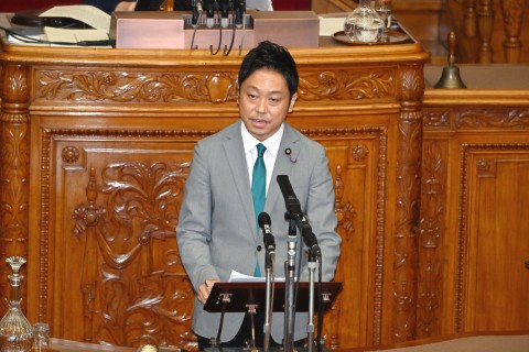 奥村政佳議員 参院本会議