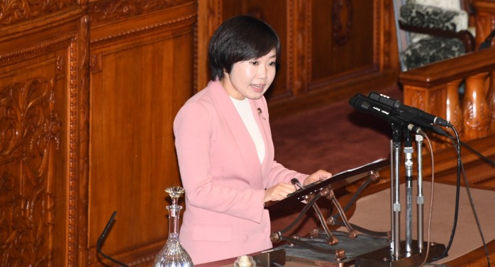 参院本会議 村田享子 水素社会推進法案 CCS事業法案