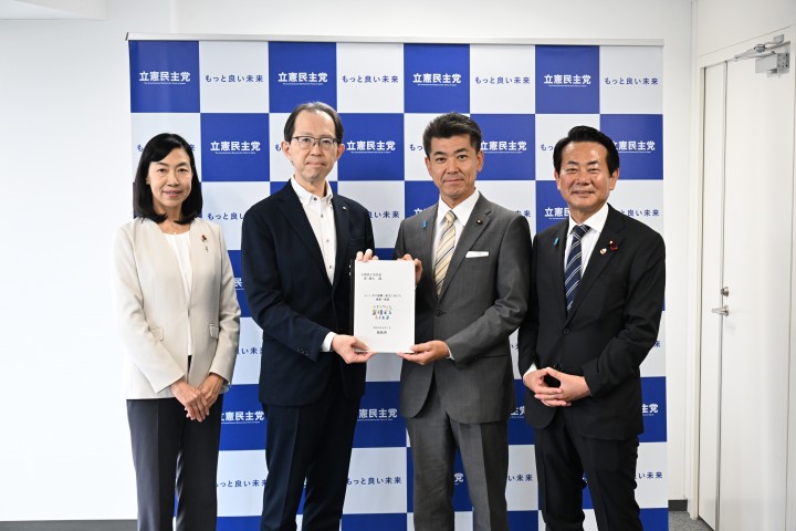 内堀福島県知事 泉健太 小熊慎司 金子恵美