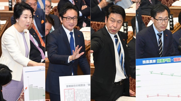 衆院予算委員会 早稲田ゆき 山岸一生 米山隆一 小山展弘