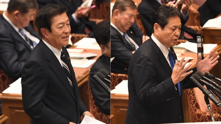 坂本祐之輔 湯原俊二 衆院予算委員会