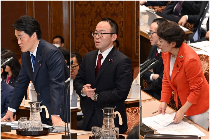 参院予算委員会 小西洋之 小沼巧 高木真理