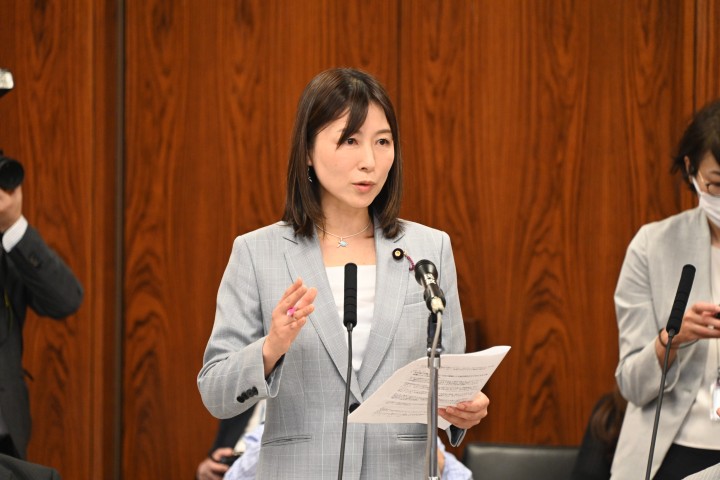 塩村あやか 参院内閣委員会