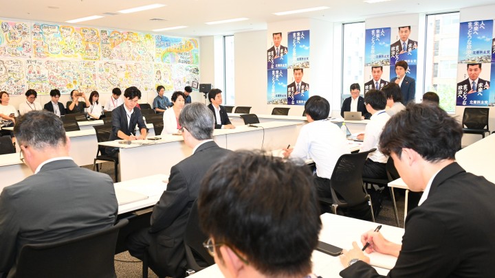 旧統一教会被害対策本部会議 国対ヒアリング