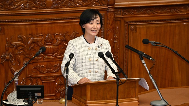 地方自治法改正 おおつき紅葉 衆院本会議