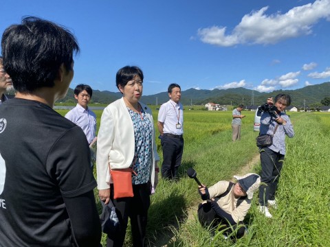 農林水産キャラバン 田名部匡代 田村直也