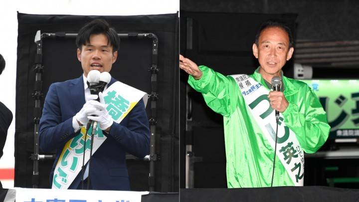 兵庫9区・橋本けいご候補 福井2区・つじ英之候補
