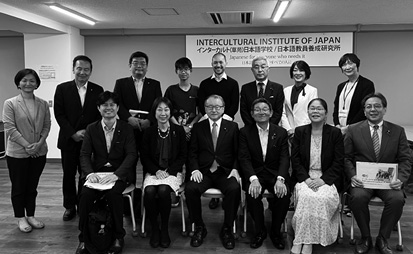 2023.5.8 都内の日本語学校を視察