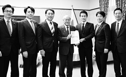 2023.12.12 「2024（令和6）年度税制改正についての提言」を財務大臣に申し入れ