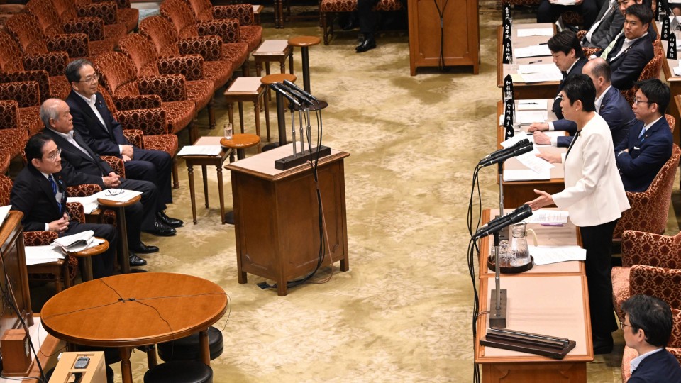 政治資金規正法改正案 参院予算委員会 辻元清美