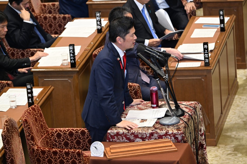 省庁別審査 予算委員会 藤岡たかお