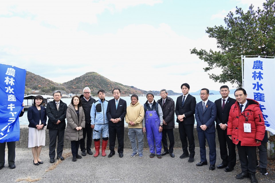 野田代表に加え党水産政策WTと広島県連所属議員が参加 野田代表に加え党水産政策WTと広島県連所属議員が参加