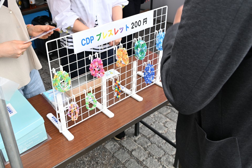 立憲民主党ブースの様子 立憲民主党ブースの様子